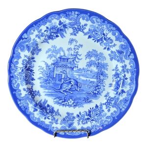 Spode Blue and White Scenic Plate